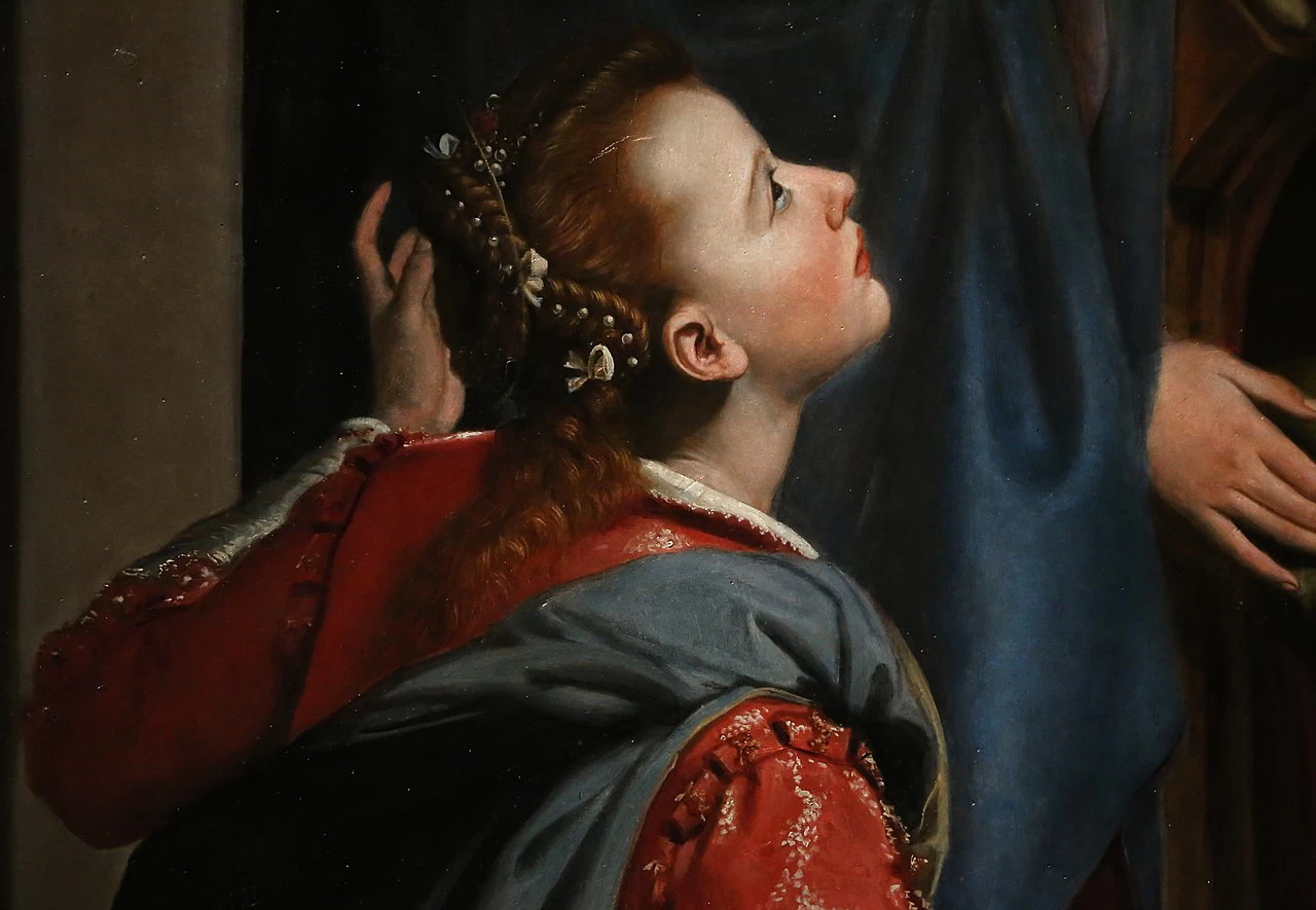 La visione di san Tommaso d'Aquino.dettaglio